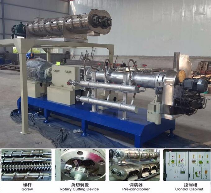 60 kg/h - 100 kg/h wytłaczacz granulkowy do karmienia krewetek na maszynie do karmienia ryb typu suchego 6