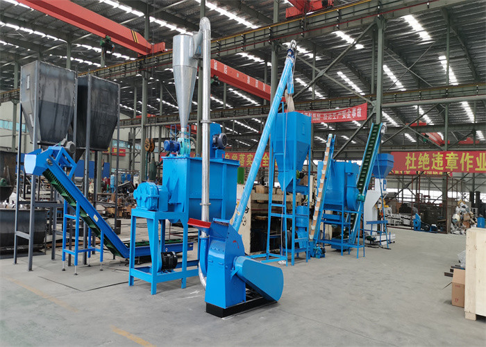 Linia do produkcji paszy dla zwierząt o wydajności 1 t/h, 2 t/h dla bydła paszowego dla kurczaków, bydła, kóz, królików, linia do produkcji pelletu paszowego dla drobiu