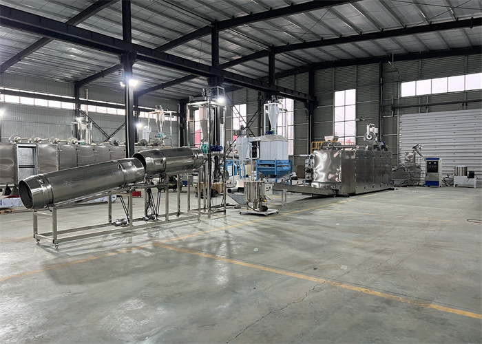 Linia do produkcji pelletu paszowego o mocy 5,5 kW Pływająca linia do produkcji paszy dla drobiu dla ryb