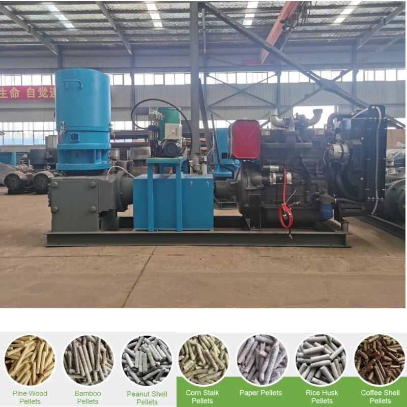 55-160kw Power Wood Pellet Mill dla dostosowanego napięcia i 380V / 50HZ / 3 fazowej pracy
