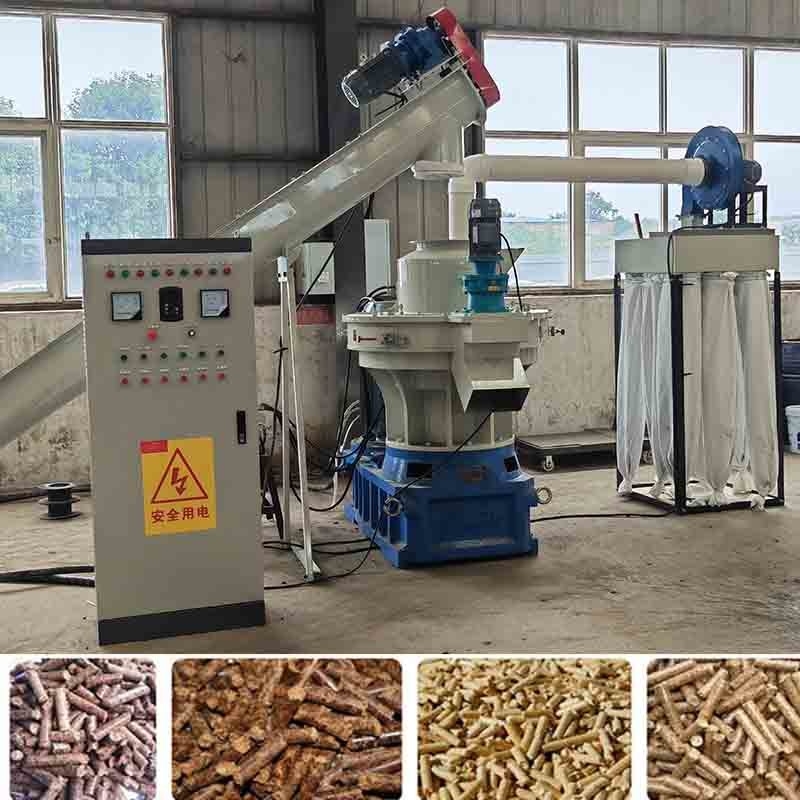 Maszyna do produkcji pelletu z lucerny biomasowej Trociny Maszyna do pelletu z łuski ryżowej 1,5-2 T/H
