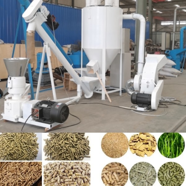 Maszyna do produkcji paszy dla kurczaków dla zwierząt 100-1200 kg / h Linia do produkcji pasz dla zwierząt