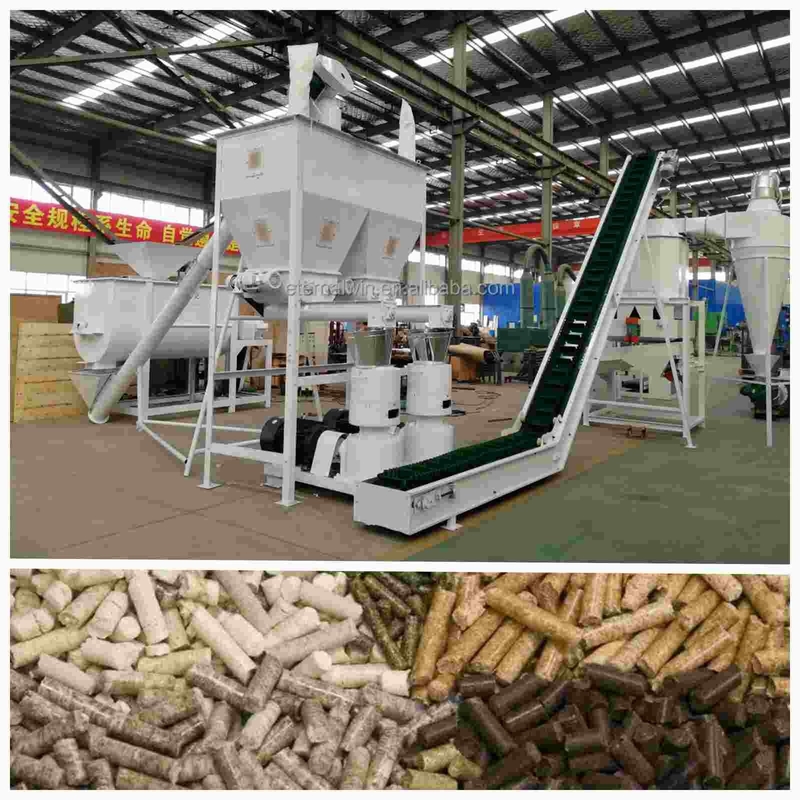 Automatyczna maszyna do pelletu drobiowego 2ton/h Maszyna do produkcji pelletu 2,5 mm do paszy dla drobiu