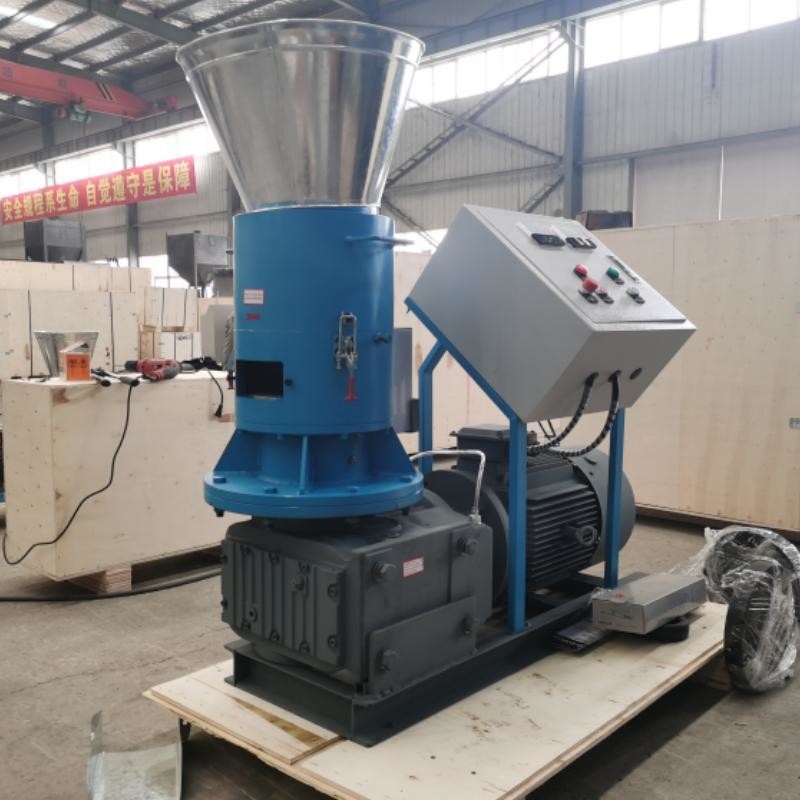 Młyn do pelletu ze słomy Maszyna do produkcji pelletu z łuski ryżowej z biomasy 100 - 1000 kg