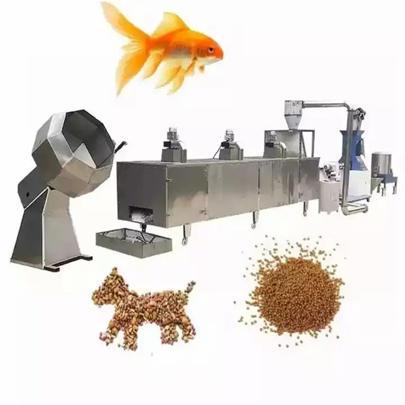 Linia do produkcji paszy dla ryb pływających o wydajności 500 kg/h Wytłaczarka do karmy dla ryb ozdobnych CE