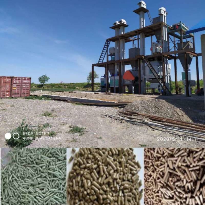 Maszyny do przetwarzania pasz 2-18mm Ring Die Granulator Pellet Mill Pellet Making Animal Feed Pellet Machine Farm