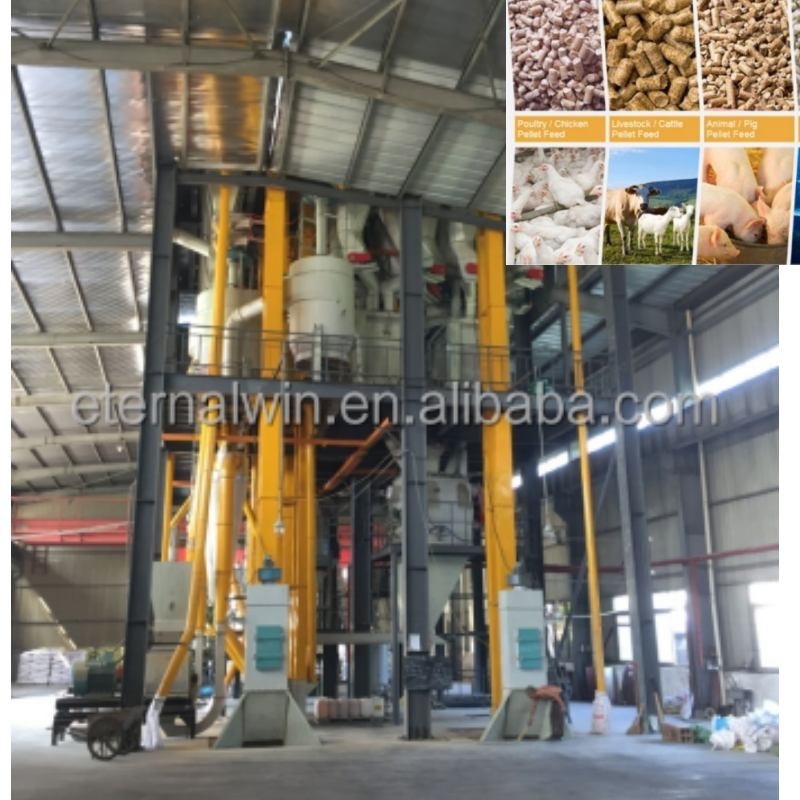 Maszyny do przetwarzania pasz 2-18mm Ring Die Granulator Pellet Mill Pellet Making Animal Feed Pellet Machine Farm