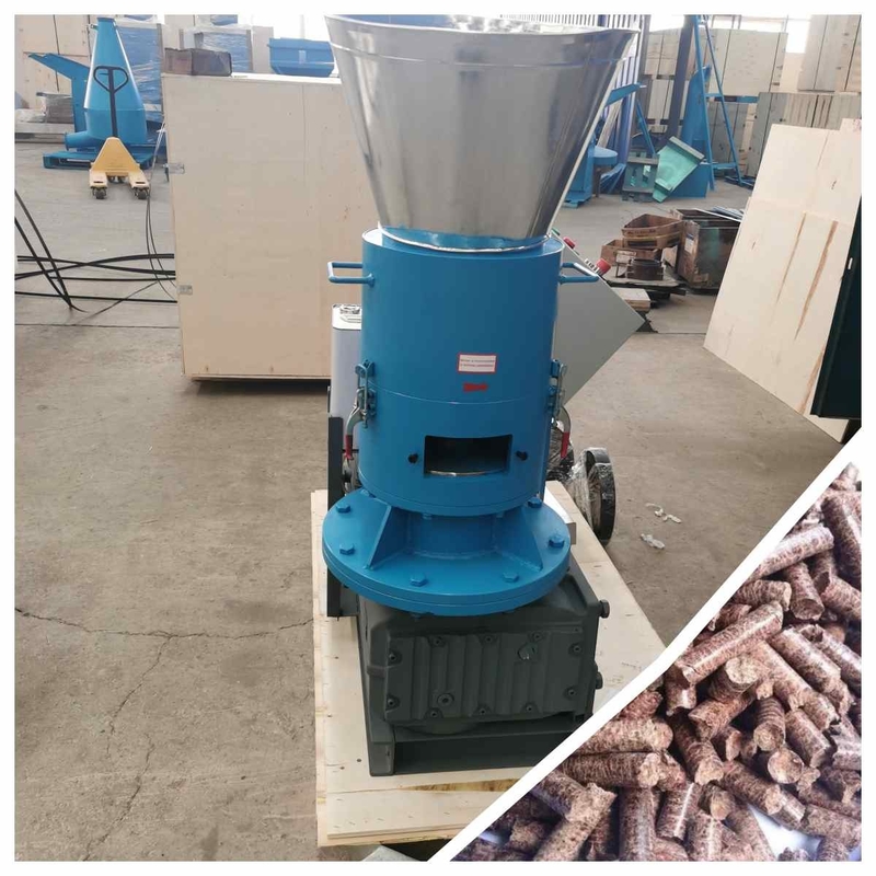 100-800kg/H PTO Młyn do pelletu Maszyna do produkcji pelletu rybnego Trociny Słoma Paliwo Biomasa