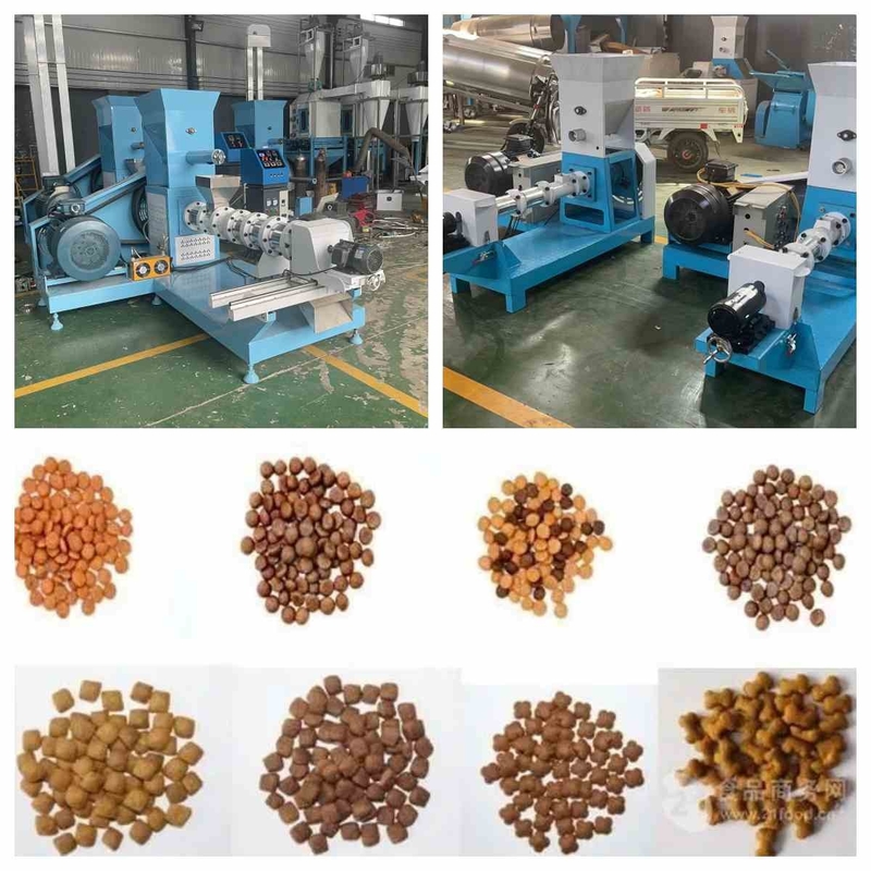 200-500 kg/h Wytłaczarka do paszy dla ryb typu suchego Mała pływająca maszyna do karmienia ryb 2,5 mm-6 mm