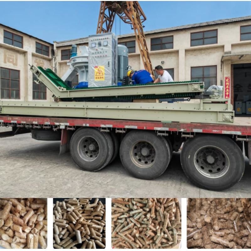 Linia do produkcji pelletu z biomasy CE Maszyna do mielenia pelletu z biomasy z dużego drewna