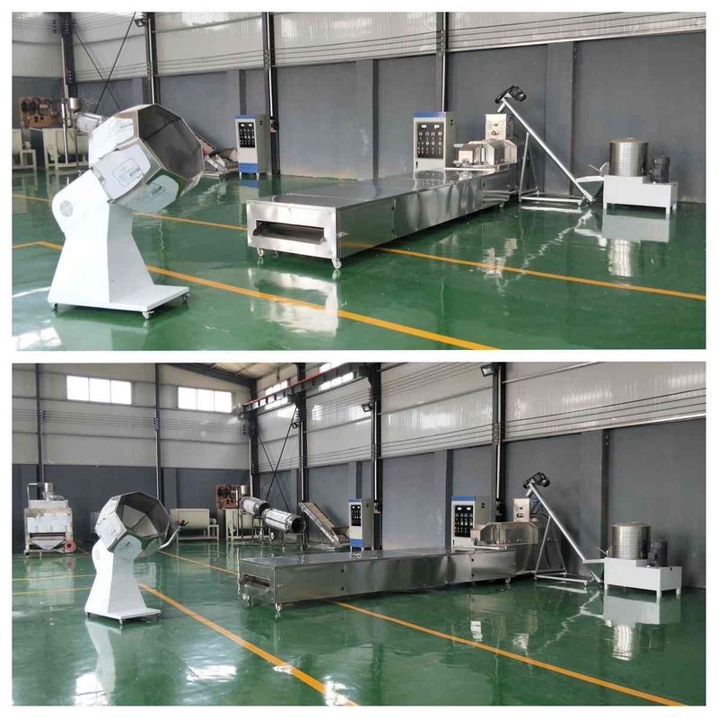 Maszyna do produkcji suchej karmy dla psów i kotów Linia do przetwarzania karmy dla zwierząt domowych o mocy 37–160 kW