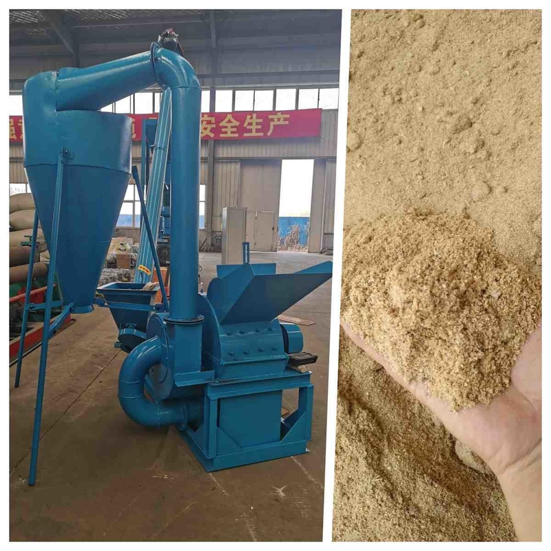 15kw 500kg/H Gałęzie Zrębki drewniane Zrębki drewniane Wióry Kruszarka Szlifierka 420-3