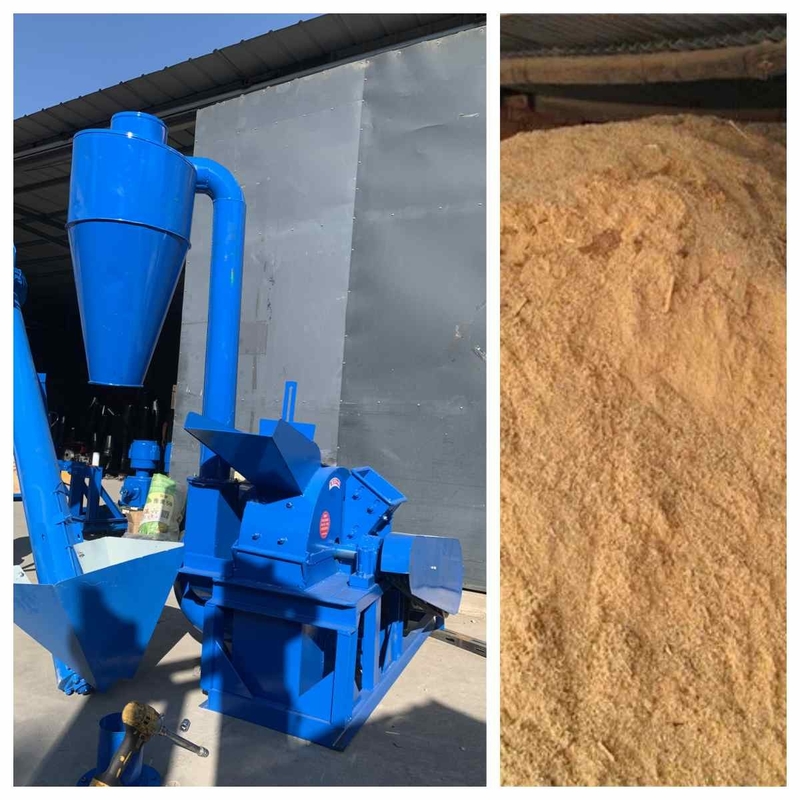 15kw 500kg/H Gałęzie Zrębki drewniane Zrębki drewniane Wióry Kruszarka Szlifierka 420-3