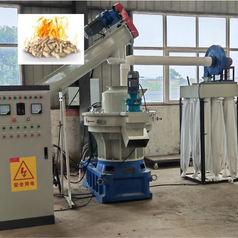 Linia do produkcji pelletu drzewnego 4-12 mm. Maszyna do produkcji pelletu z biomasy 2-20 t/h