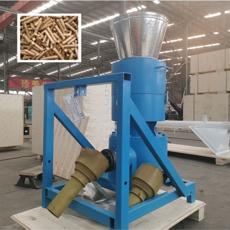 Napędzana ciągnikiem prasa do pelletu WOM Maszyna do pelletu drzewnego 80-1000kg/H