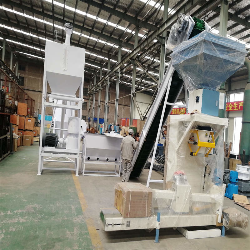 500-1000 kg/h Linia produkcji peletów z drewna / Linia produkcji peletów z biomasy 118KW