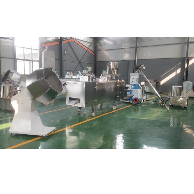 45-50 kg/h Maszyna do wytłaczania pasz pływającej Linia produkcyjna pasz ryb pływająca Stal nierdzewna