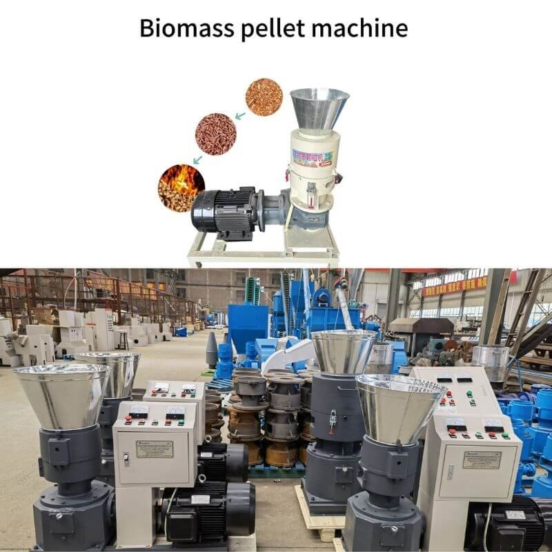 1 ton/h Pulpę drzewną Pellet Maszyna do produkcji paliwa Pellet Mill Kolor dostosowany