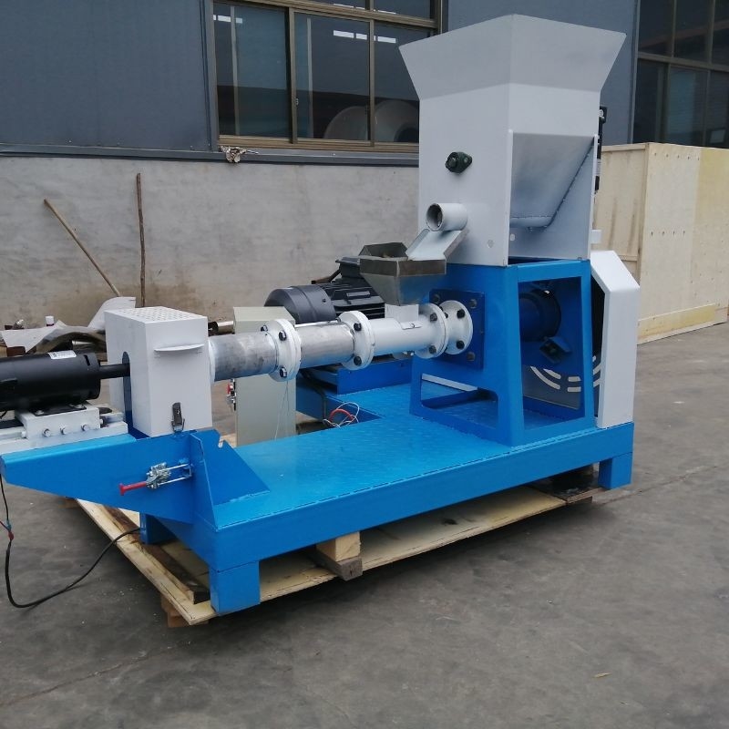 0.4kw 22HP suchy rodzaj maszyny do karmienia ryb pellet płynący ekstruder karmienia ryb