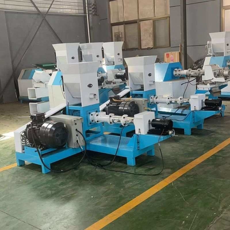 0.4kw 22HP suchy rodzaj maszyny do karmienia ryb pellet płynący ekstruder karmienia ryb