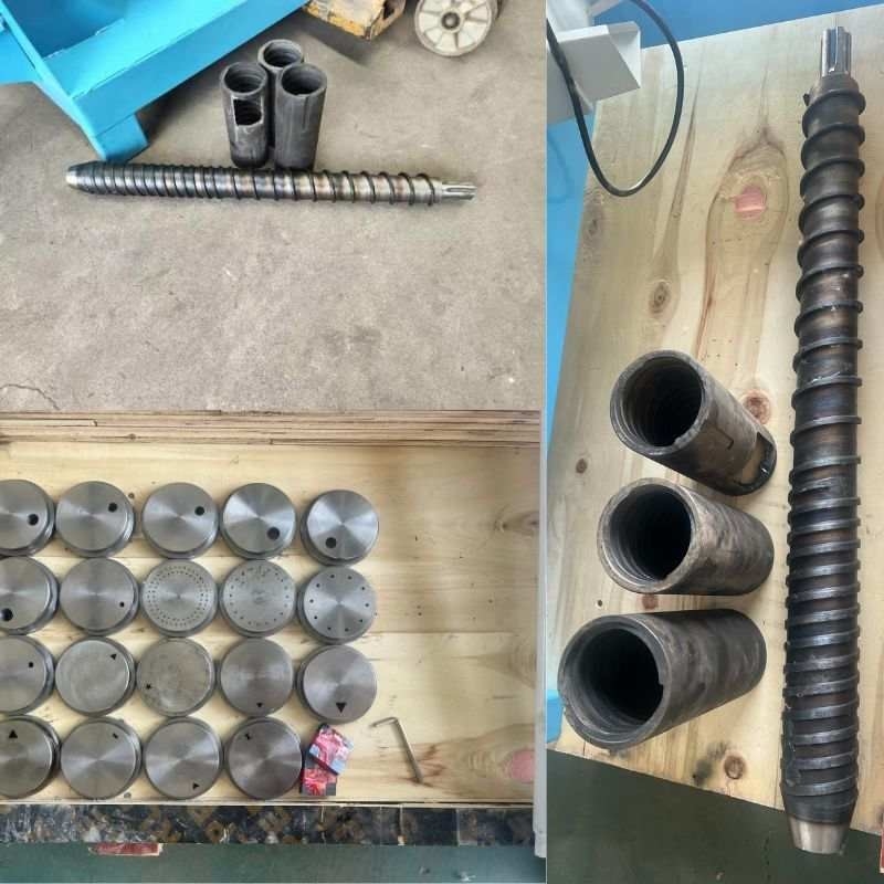 0.4kw 22HP suchy rodzaj maszyny do karmienia ryb pellet płynący ekstruder karmienia ryb