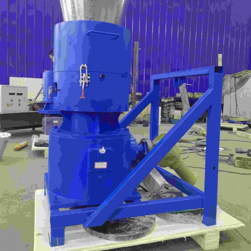 Młyn do produkcji peletów z drewnianej obudowy z napędem PTO o wydajności 80-1000 kg/h