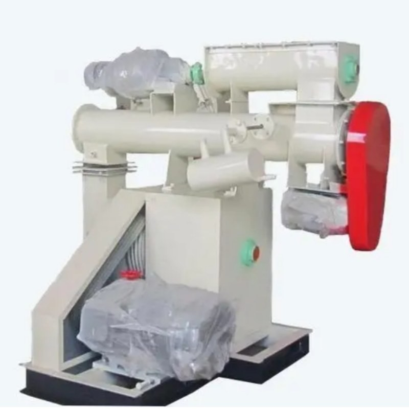 1-1.5 T/H Krzew Pellet Maker Ring Die Horizontal Granulator In Feed Mills Farmy i Przemysły Hodowlane