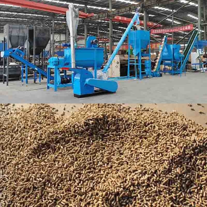 Wyrób pelletów dla kurczaków Produkcja pelletów dla zwierząt