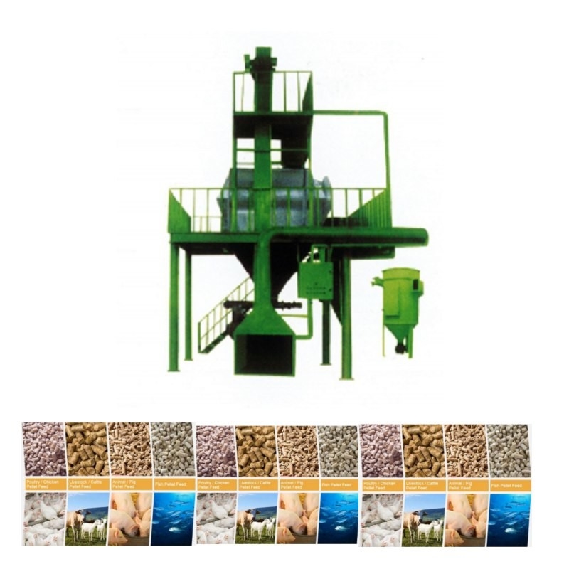 1-12 mm Rozmiar peletu paszowego Linia produkcji pelet paszowych dla zwierząt