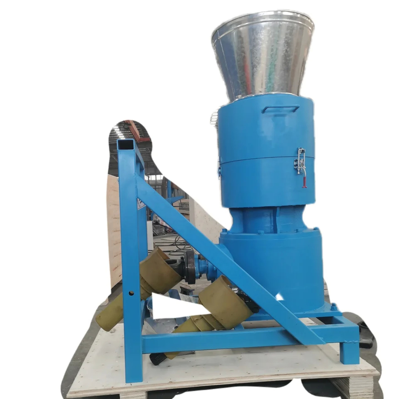 Ciężki PTO Pellet Mill z stopem stalowym Die 10-80hp Traktor Moc Niski hałas