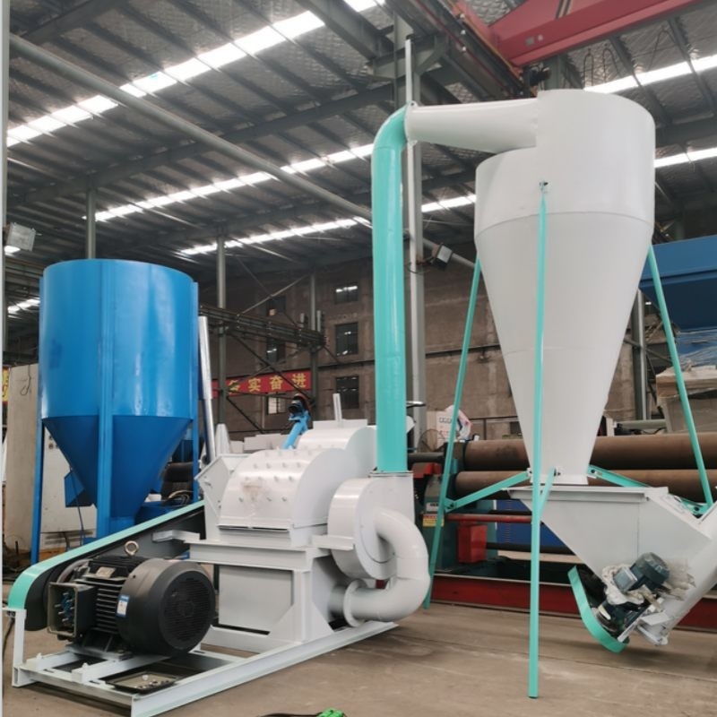 1 ton/h, specjalny granulator biopelletów, granulator z łupkami ryżu, linia produkcyjna granulatów paliwowych