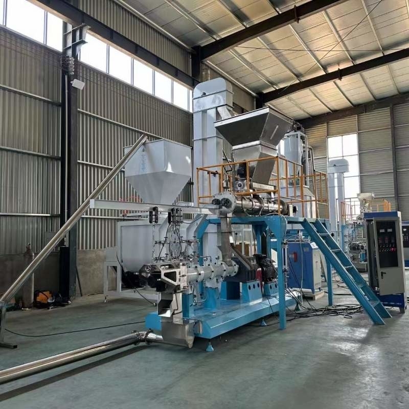 TWIN WRAB EXTRUDER FOOD TILAPIA PŁYTAJĄCY MASZYNA DO PRODUKCJI FOOD RYBOWYCH Certyfikowana CE / SGS