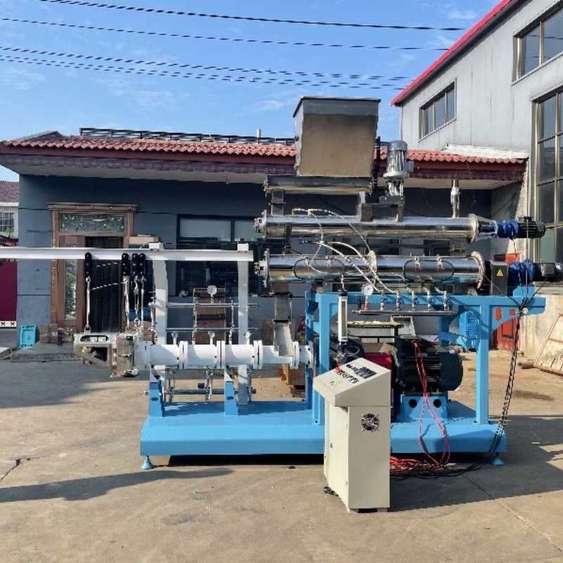 0.8-15MM PŁYTAJĄCY PELET EXTRUDER LINE dla paszy rybnej PELET EXTRUDER PELET dla paszy dla ryb TILAPIA Z DWAJĄCYM WRUCHEM PRZECZYJĄCY POWER Certyfikowany przez SGS CE