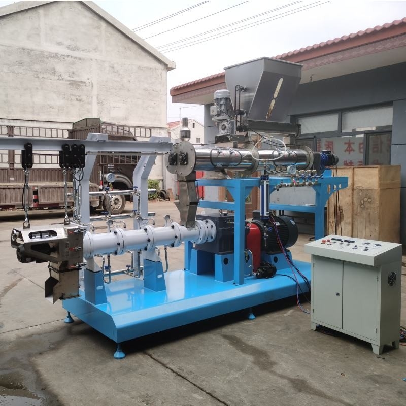 0.8-15MM PŁYTAJĄCY PELET EXTRUDER LINE dla paszy rybnej PELET EXTRUDER PELET dla paszy dla ryb TILAPIA Z DWAJĄCYM WRUCHEM PRZECZYJĄCY POWER Certyfikowany przez SGS CE