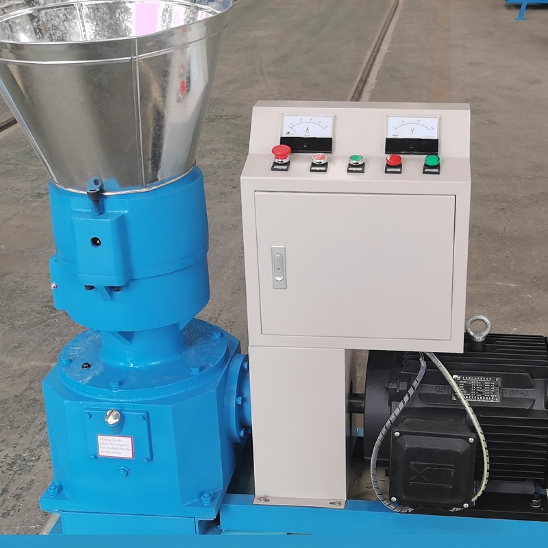 200-300 KG/h Pojemność Maszyna do tłoczenia pelletów żywności Wysoka wydajność Maszyna do przetwarzania paszy dla zwierząt i ptaków 7.5kw Motor