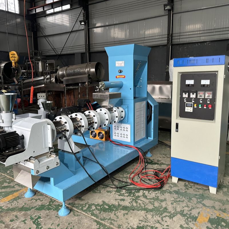 Ekstruder do paszy dla ryb wysokiej temperatury i wysokiego ciśnienia ze sterylizacją i poprawioną strawnością dla akwakultury