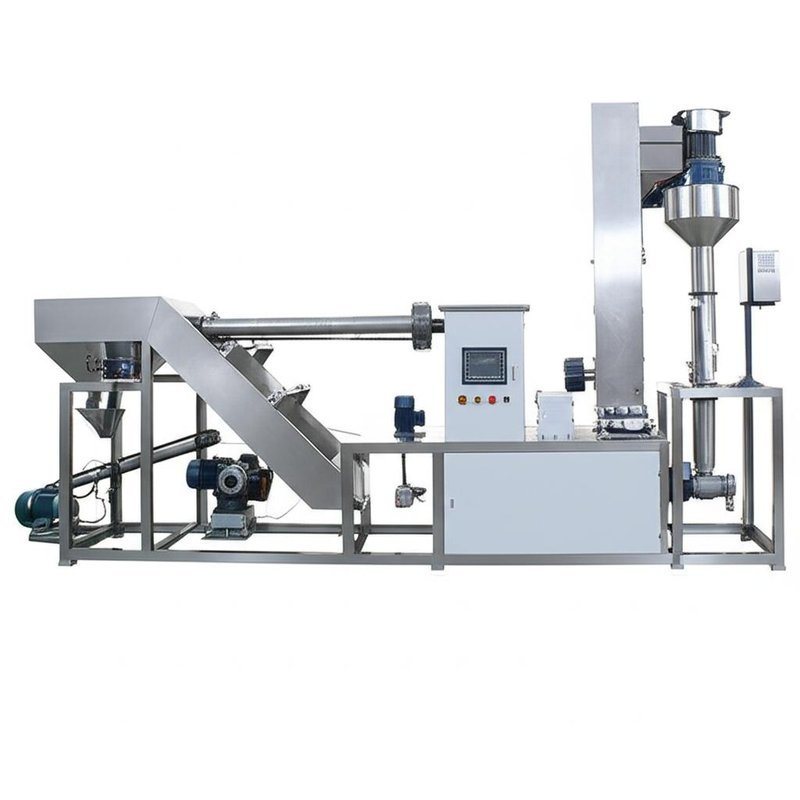 Ekstruder do paszy dla ryb wysokiej temperatury i wysokiego ciśnienia ze sterylizacją i poprawioną strawnością dla akwakultury