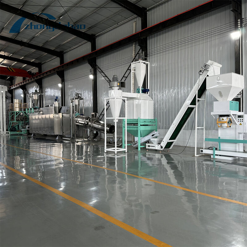 500 kg/h pływająca linia produkcyjna pasz rybnych