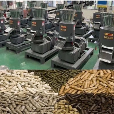 200-500kg na godzinę Maszyna do pelletu drzewnego z trocinami Ruchoma rolka Młynek do pelletu drzewnego do zastosowań przemysłowych