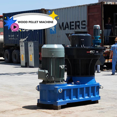 Maszyna do pelletu drzewnego 50HZ 3-fazowa pionowa maszyna do produkcji pelletu 450-700 mm