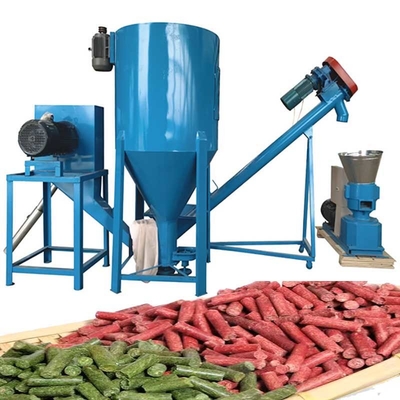 Maszyna do produkcji granulatu paszy dla drobiu o wydajności 500 kg/h 12 mm maszyna do produkcji granulatu paszy dla zwierząt gospodarskich