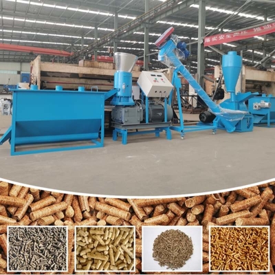 Automatyczna maszyna do produkcji pelletu drzewnego 250-350 kg/h Mała maszyna do produkcji pelletu z biomasy