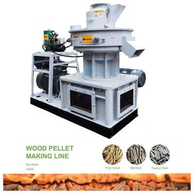 Maszyna do mielenia pelletu drzewnego 450 Model 1000 kg/H Młyn do pelletu z pionowym pierścieniem pierścieniowym Biomasa