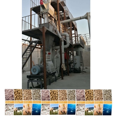 1-12 mm Rozmiar peletu paszowego Linia produkcji pelet paszowych dla zwierząt